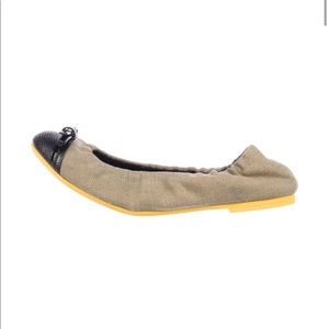 Fendi Cap Toe Flats